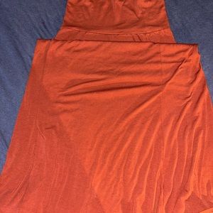 Long orange skirt! $8